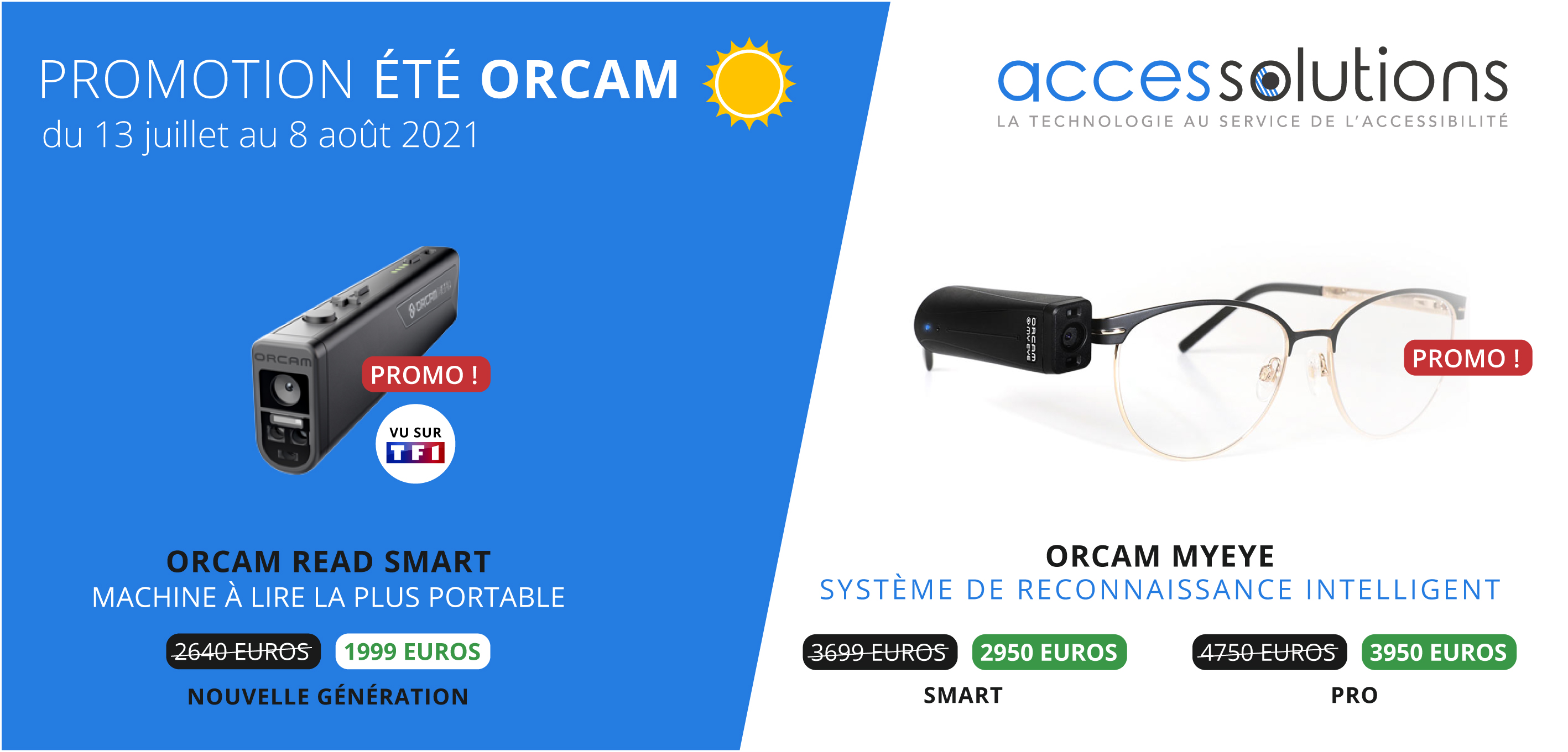 NOUVELLE PROMOTION SPÉCIALE ÉTÉ ORCAM