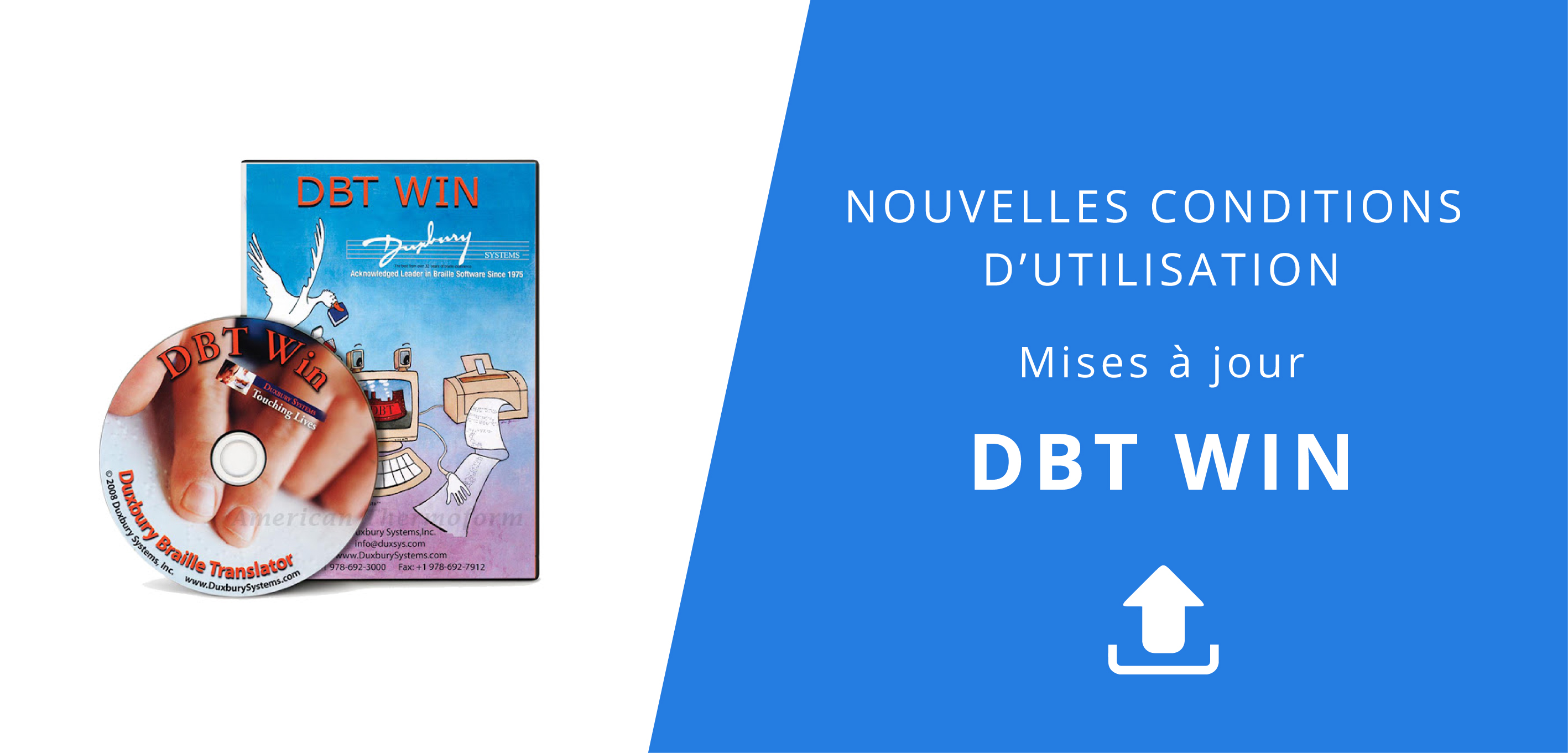 NOUVELLES CONDITIONS D'UTILISATION des Licences DBT Win pour Particuliers réf. 82623