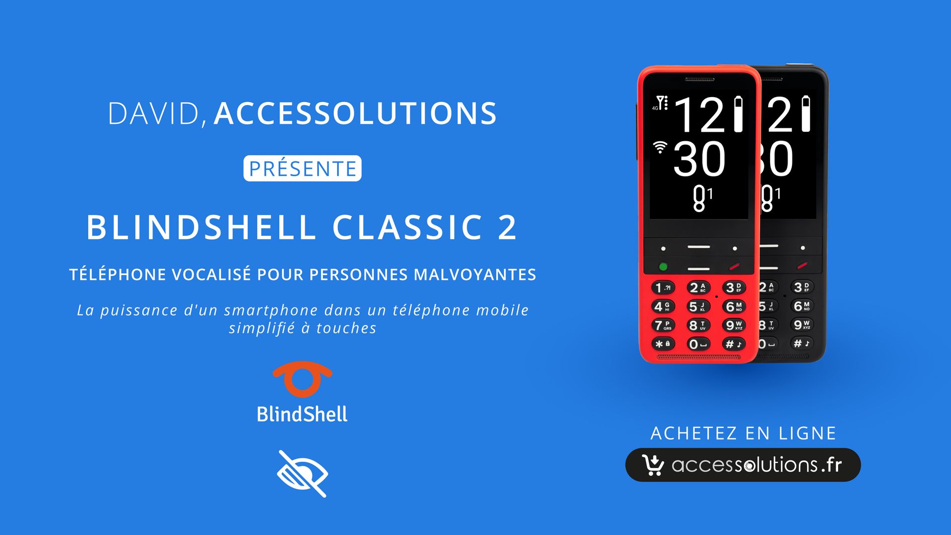 Nouvelle vidéo : BlindShell Classic 2