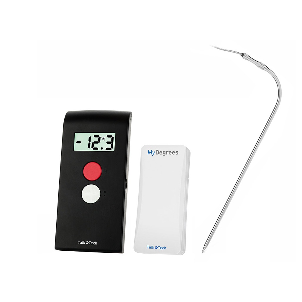 THERMOR Thermomètre intérieur/extérieur en aluminium, blanc TR614