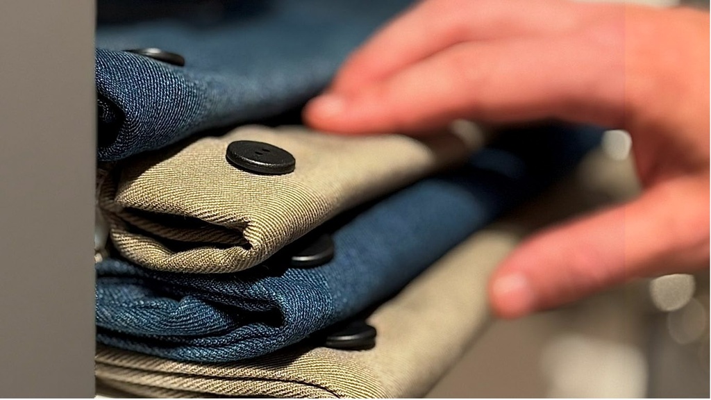 SPEECHLABEL Boutons NFC pour vêtements