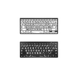 Mini clavier Bluetooth XL Print gros caractères pour Apple Mac OSX et iOS