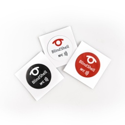 [mat-nfc30] NFC tag 30 pièces pack pour BlindShell