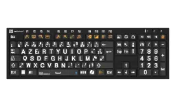 Clavier gros caractères accessibilité Windows